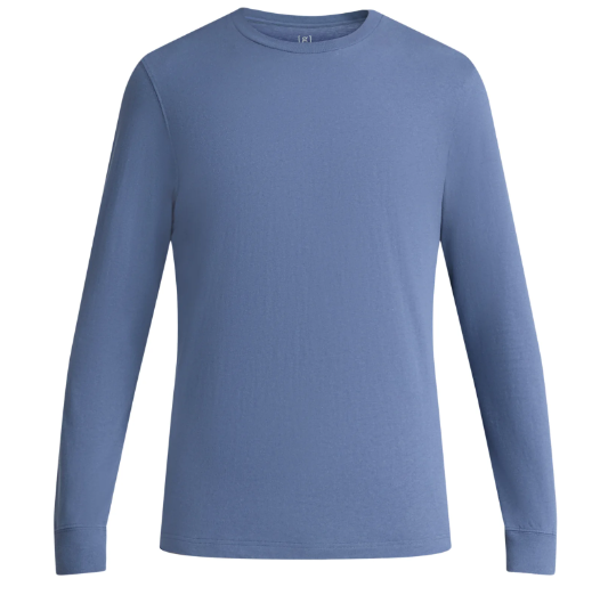 Long Sleeve Unisex Tee WASHED INDIGO