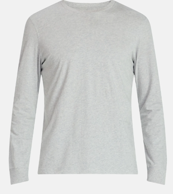 Long Sleeve Unisex Tee LIGHT GRAY HEATHER