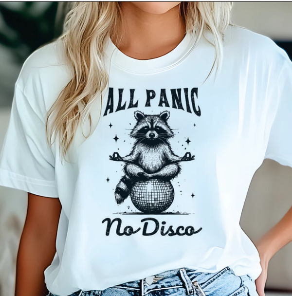 All Panic No Disco DTF Print