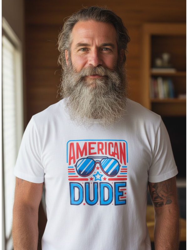 American Dude DTF Print