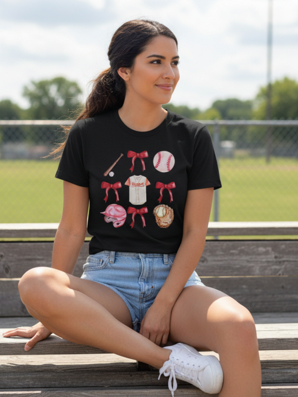 Coquette Baseball DTF Print