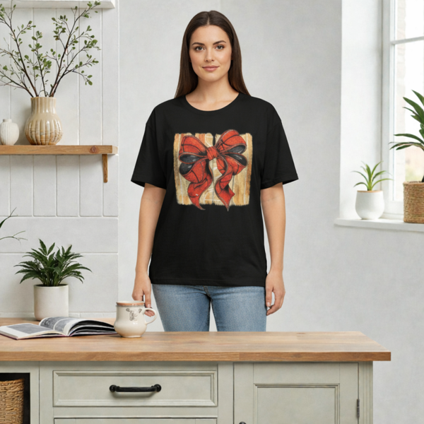 Large Basketball Bow DTF Print