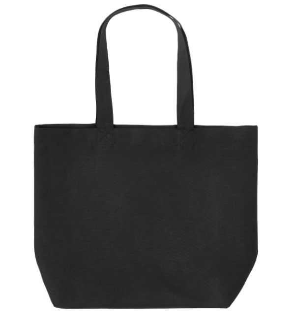 Make Market Reusable Polyester Tote Black