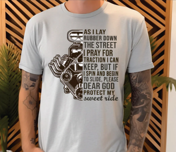 Car Prayer DTF Print