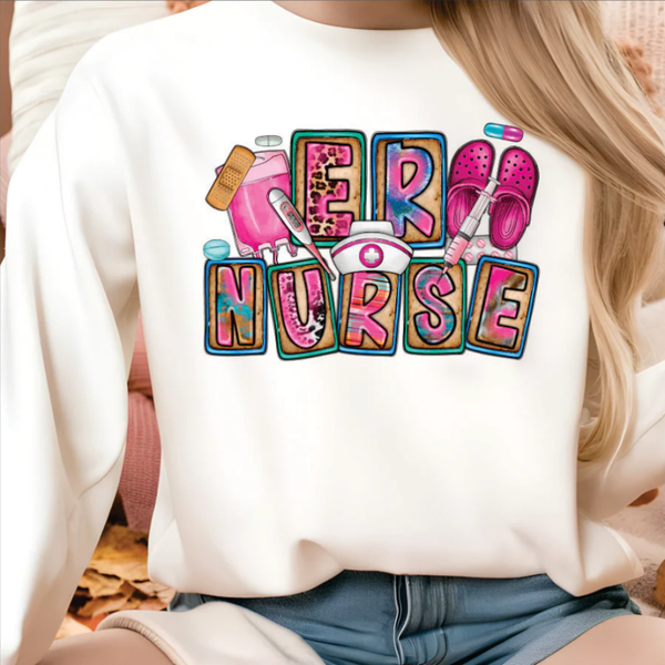 ER Nurse DTF Print