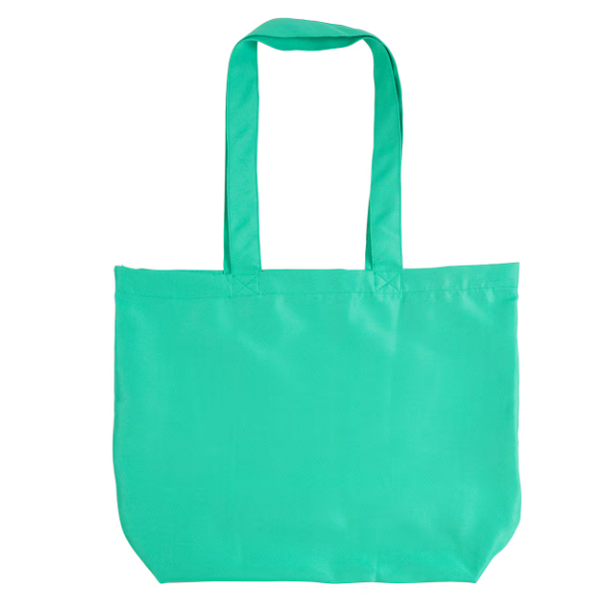 Make Market Reusable Polyester Tote Teal