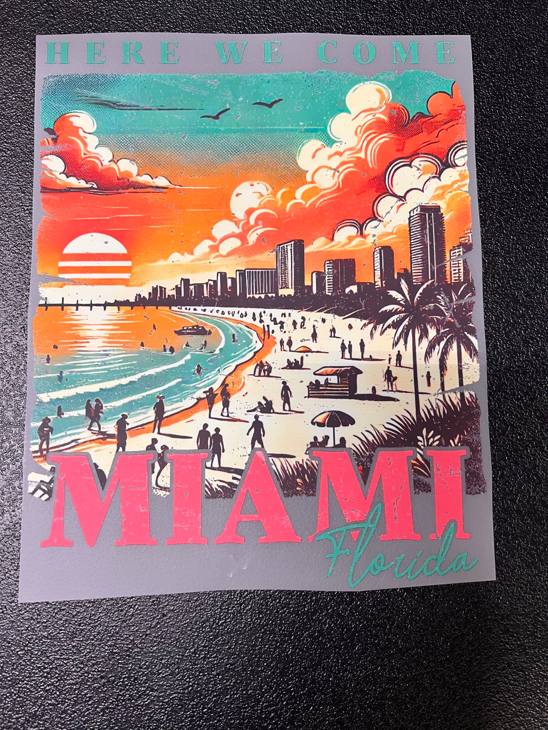 Miami Beach Florida Print