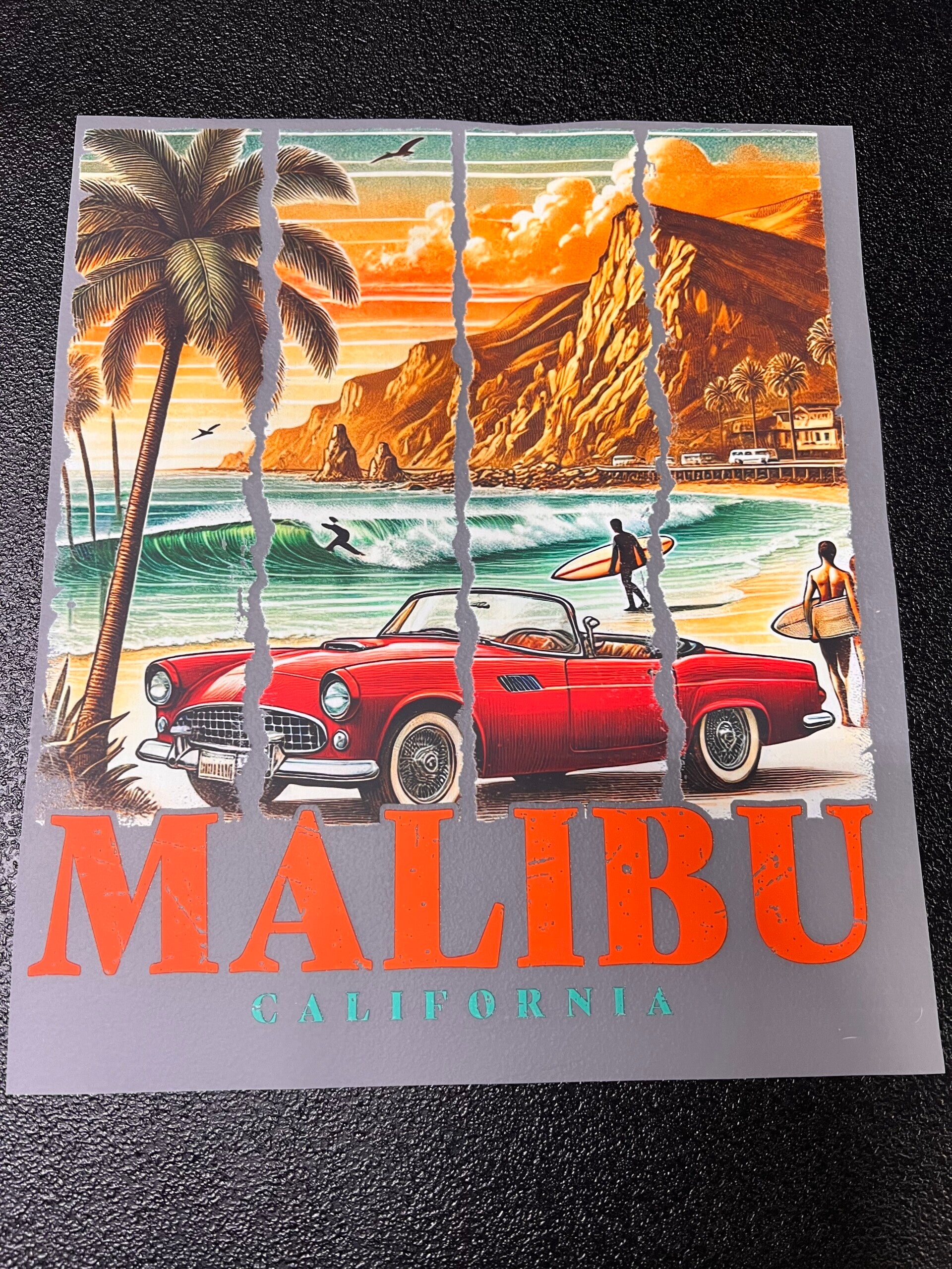 Malibu California Print