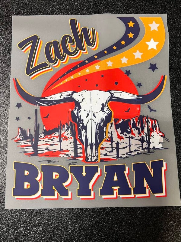 Zach Bryan Print