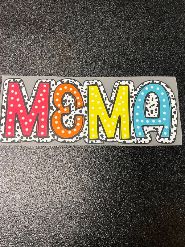 Bright Dalmation MEMA Print