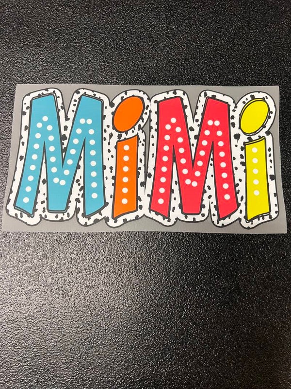 Bright Dalmation MIMI Print