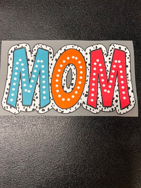 Bright Dalmation MOM Print