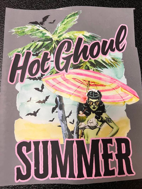 Hot Ghoul Summer Print