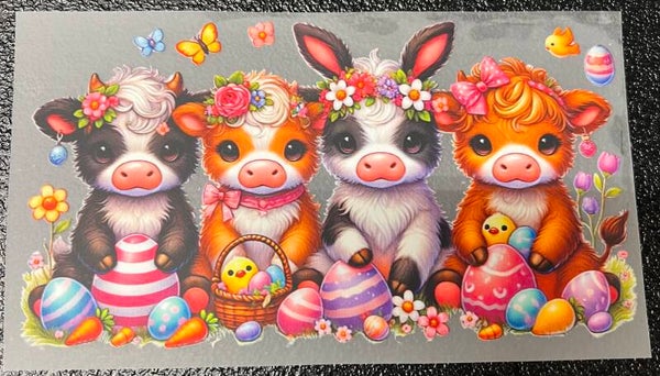 Baby Easter Cows Print Baby & Toddler Sizes