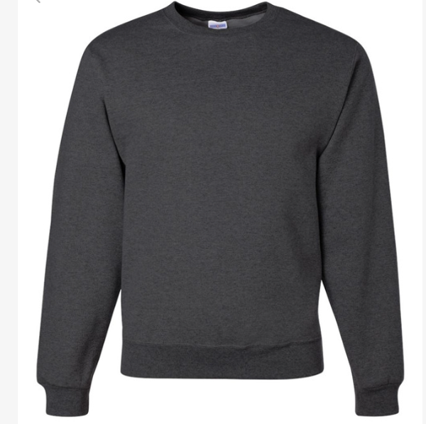 Adult Unisex Sweatshirt ATHLETIC HEATHER (DARK GRAY)