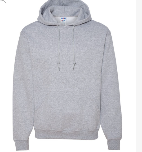 Jerzees Adult Unisex Hoodie ATHLETIC HEATHER (LIGHT GRAY)