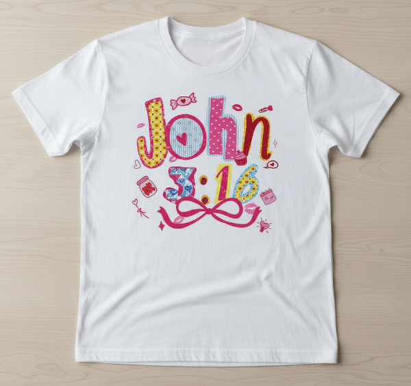 John 3:16 DTF Print