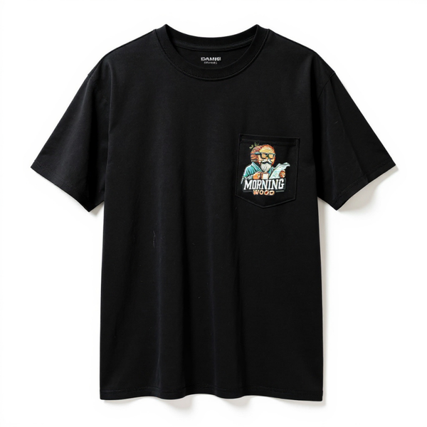 Morning Wood Pocket Tee