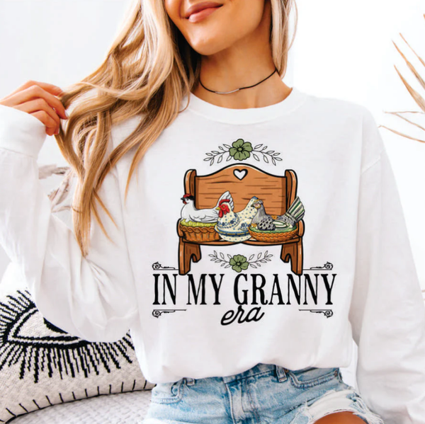 In My Granny Era DTF Print
