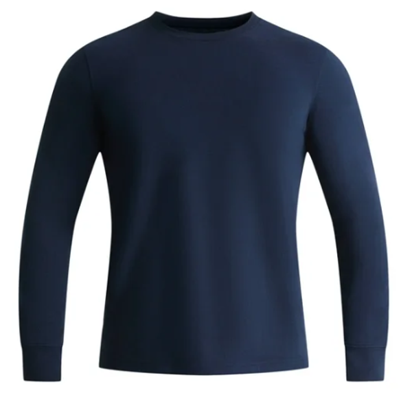 Toddler Kids Unisex Long Sleeve Tee NAVY