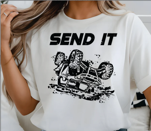Send It RZR Side by Side DTF Print