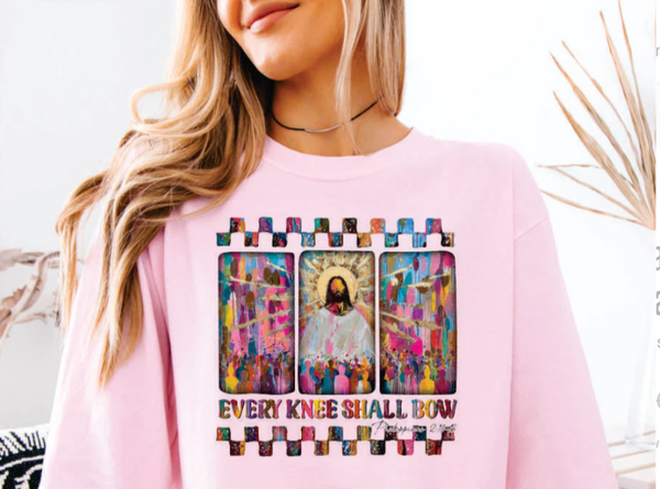 Every Knee Shall Bow DTF Print