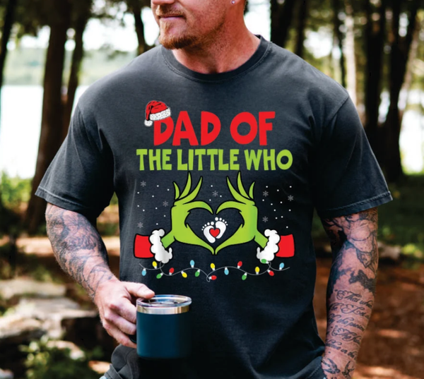 Dad Of A Little WHO DTF Transfer Print