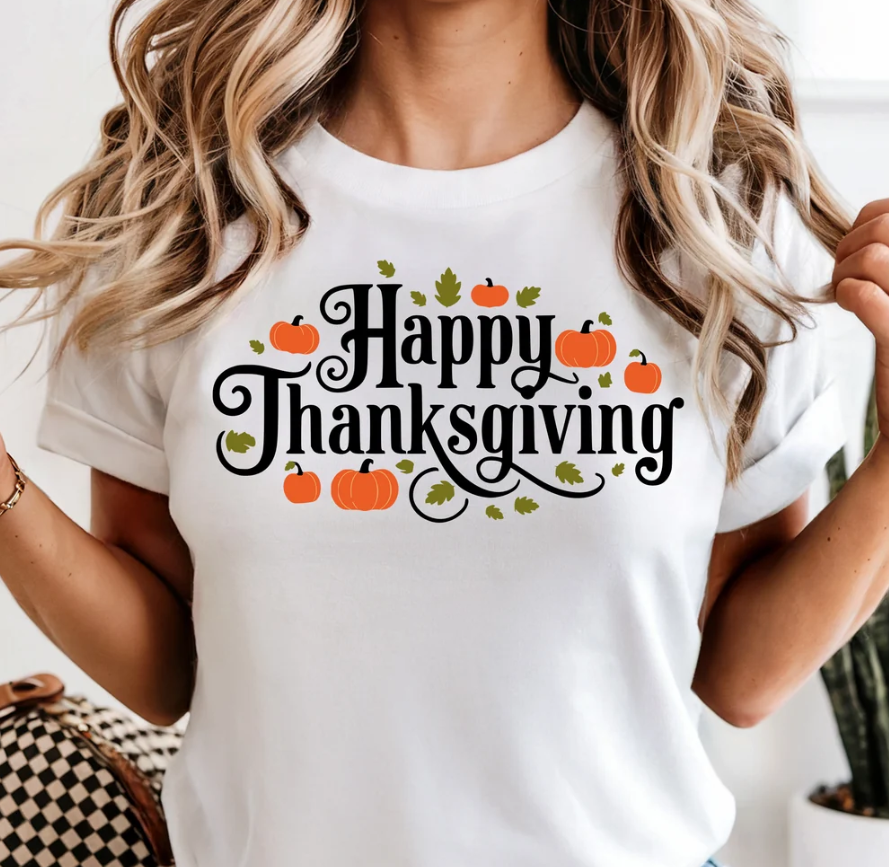 Happy Thanksgiving DTF **PRINT ONLY**