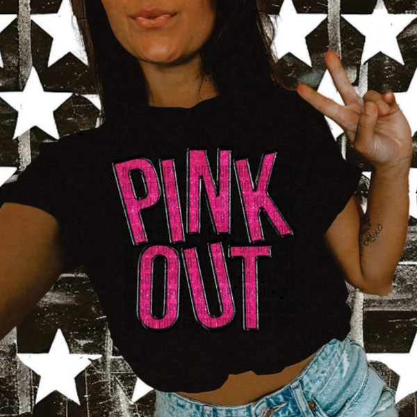 Pink Out DTF **PRINT ONLY**