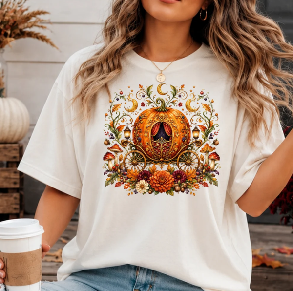 Pumpkin Carriage DTF **PRINT ONLY**