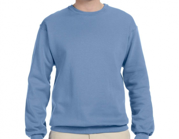 Adult Unisex Sweatshirt LIGHT BLUE