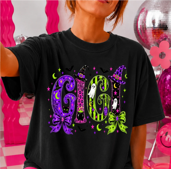 Halloween GIGI DTF Print