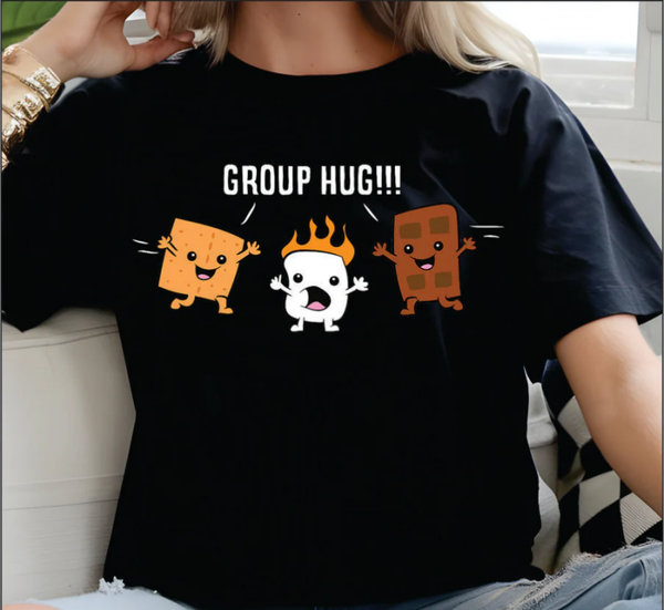 Smores Group Hug DTF Print