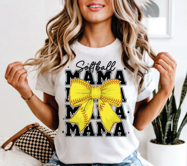 Softball MAMA DTF Print