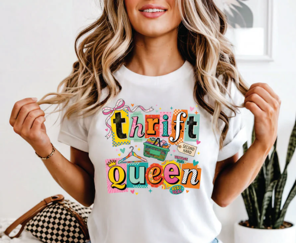 Thrift Queen DTF Print