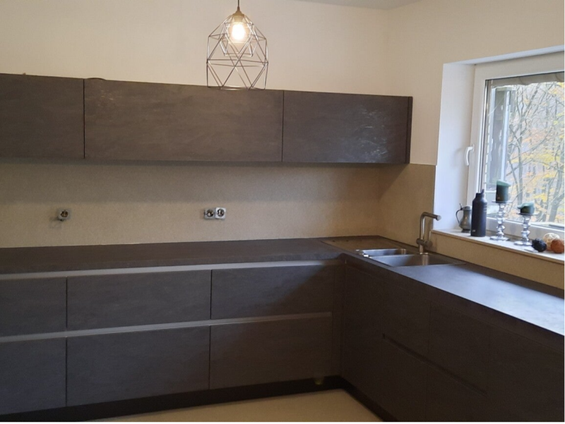 Küchenrückwand Quarzkies Naturstein