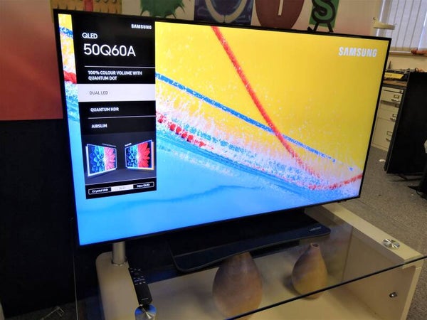 SAMSUNG QE50Q60AA 50" Smart 4K Ultra HD HDR QLED TV with Bixby, Alexa & Google Assistant – HDMI 2.1