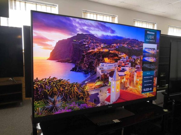 HISENSE 55U8HQTUK 55" Smart 4K Ultra HD HDR QLED TV 120 Hz Native