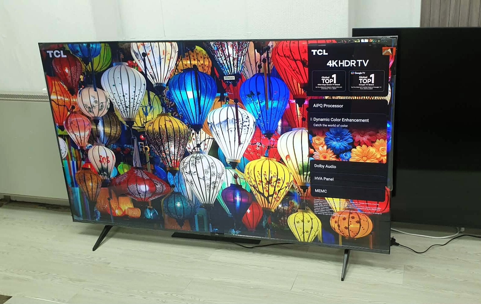 TCL 75V6C-UK 75" 4K HDR10+ DOLBY VISION GOOGLE TV