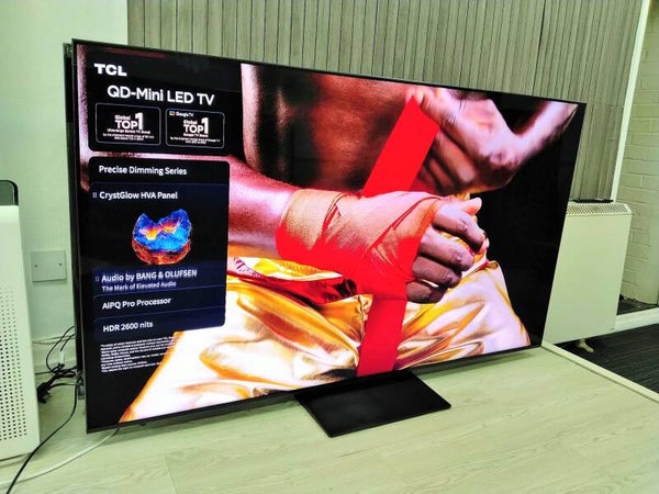 TCL 65C7K 65” QUANTUM DOT MINI LED 4K HDR10+ DOLBY VISION IQ 144HZ IMAX ENHANCED GOOGLE TV with Built in Bang and Olufsen sound system