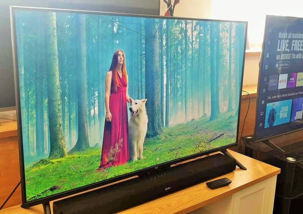 AMAZON QL50F601U 50" MINI LED 4K OMNI QLED 4K HDR10+ DOLBY VISION IQ VOICE INTERACTIVE CONTROLLED FIRE TV