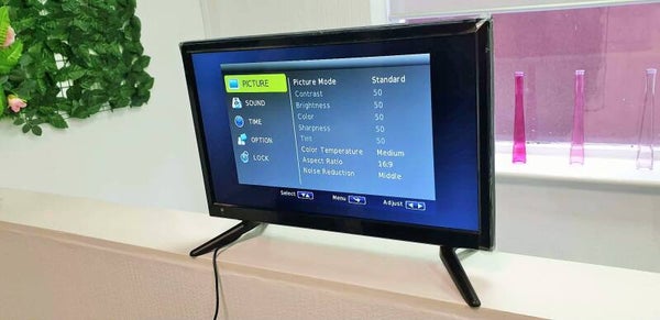 Desobry 19 Inch Portable 12V TV/DVD with Built in Freeview