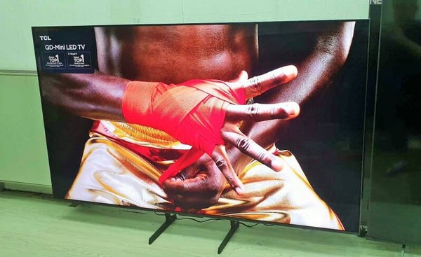 TCL 65C7K 65” QUANTUM DOT MINI LED 4K HDR10+ DOLBY VISION IQ 144HZ IMAX ENHANCED GOOGLE TV with Built in Bang and Olufsen sound system