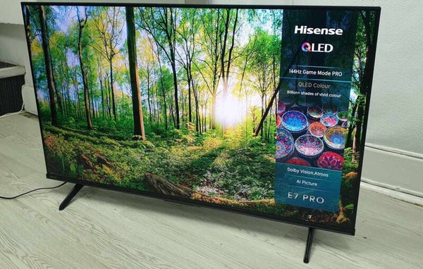 HISENSE 43E78Q Pro 43" 4K QLED HDR10 DOLBY VISION IQ VIDAA SMART TV – 2025-26
