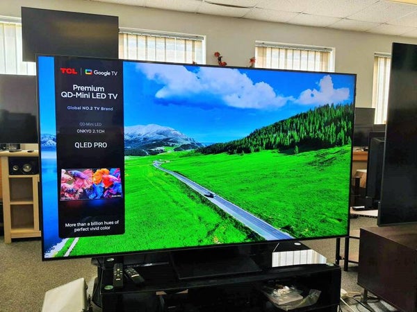 TCL Q9BK 65” MINI LED QUANTUM DOT PRO HDR PREMIUM DOLBY ATMOS IMAX ENHANCED 144HZ (240HZ) GOOGLE TV with Game Master 3.0