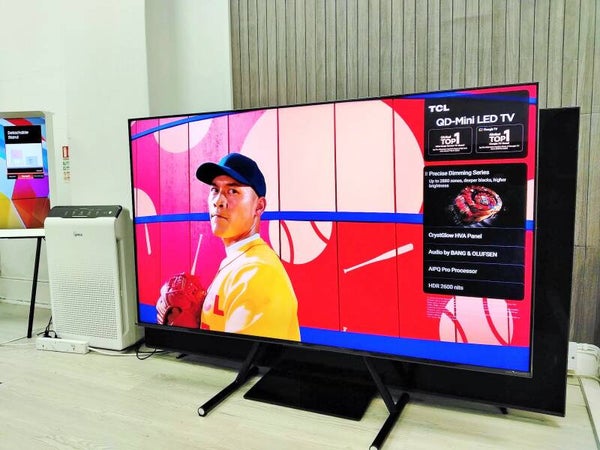 TCL 55C7K 55” QUANTUM DOT MINI LED 4K HDR10+ DOLBY VISION IQ 144HZ IMAX ENHANCED GOOGLE TV with Built in Bang and Olufsen sound system