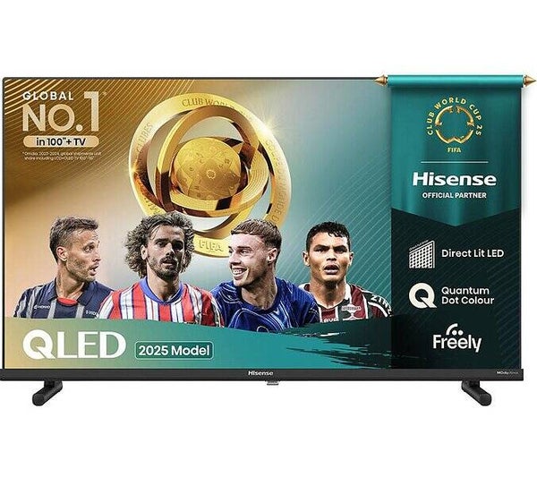 Hisense 32 Inch 32A5STUK QLED HDR VIDAA U9 SMART TV 2026-27 RRP £249