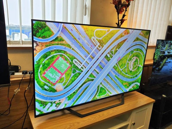 HISENSE 55A7KQTUK 55" Smart 4K Ultra HD HDR QLED TV with Alexa & Google Assistant – PLEASE READ