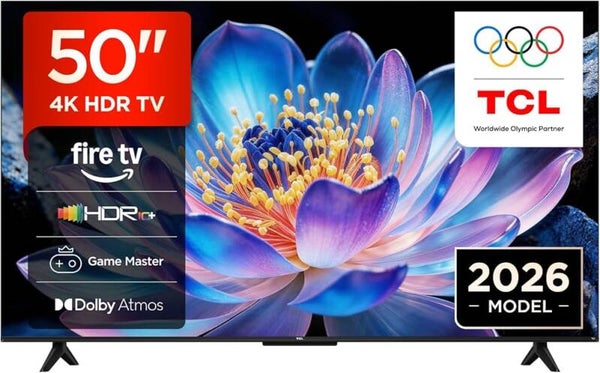 TCL 50V6D-UK 50" 4K HDR10+ DOLBY VISION FIRE TV RRP £329