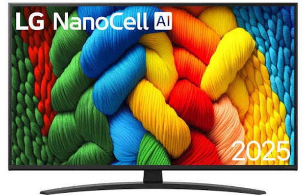 LG 75NANO81A6A 75" NANOCELL 4K ACTIVE HDR10 WEBoS25 SMART TV